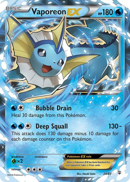 Vaporeon EX(MP)(HP)-Generations