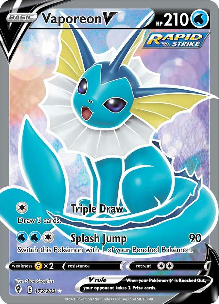 Vaporeon V(NM)-Evolving Skies
