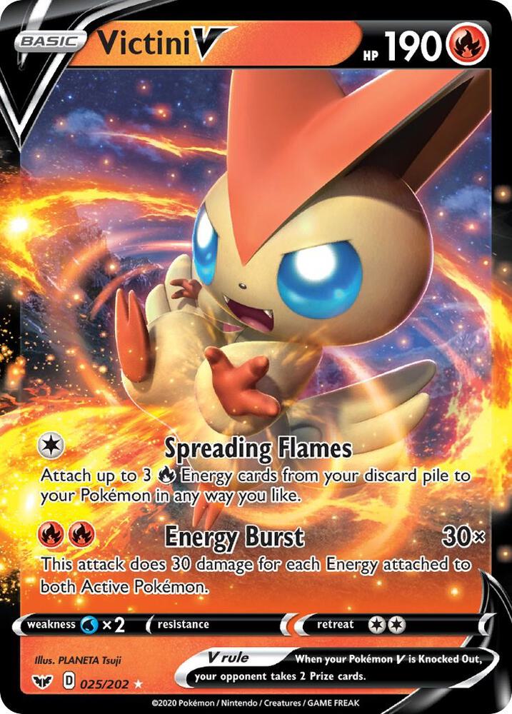 Victini V(NM)Sword/Shield Base Set