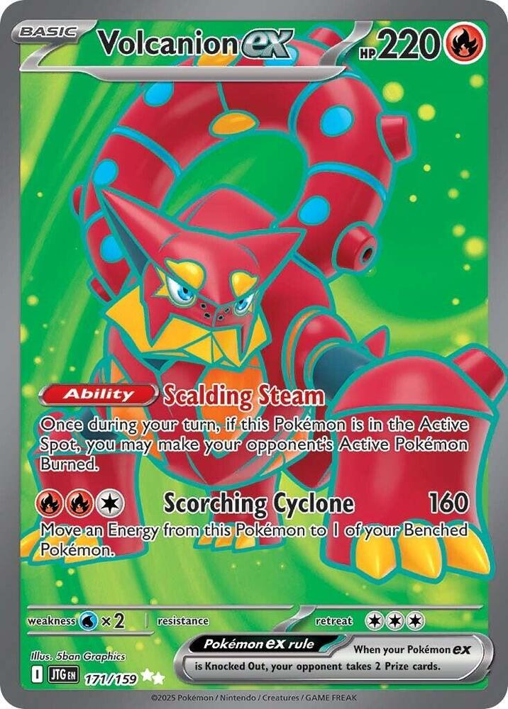 Volcanion EX(NM)-Journey Together