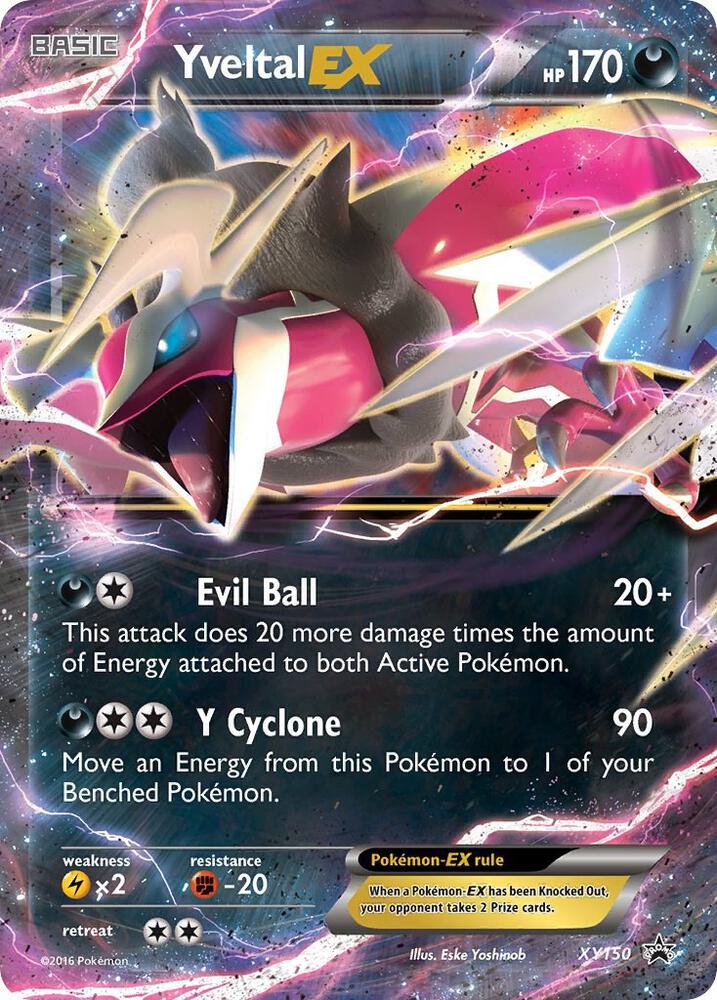 Yveltal EX(HP)-Shiny Promo