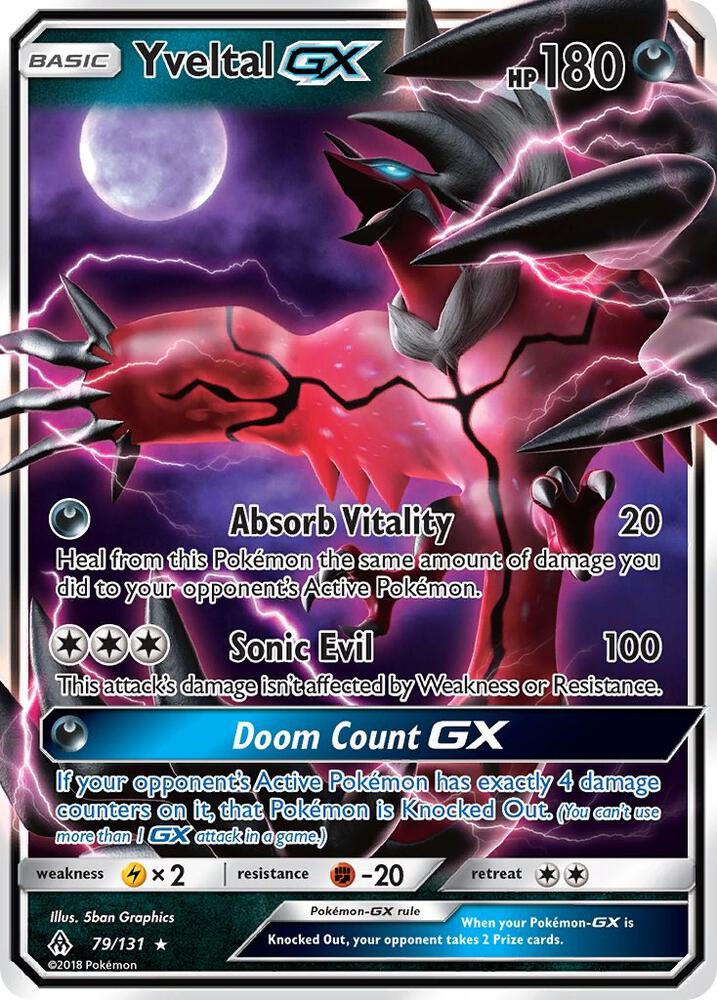 Yveltal GX(NM)-Forbidden Light
